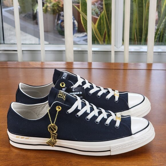 Converse Chuck 70 Ox 'Bill Russell 30 - 40' 161408C Black/White Size 12 Men's - Picture 2 of 15